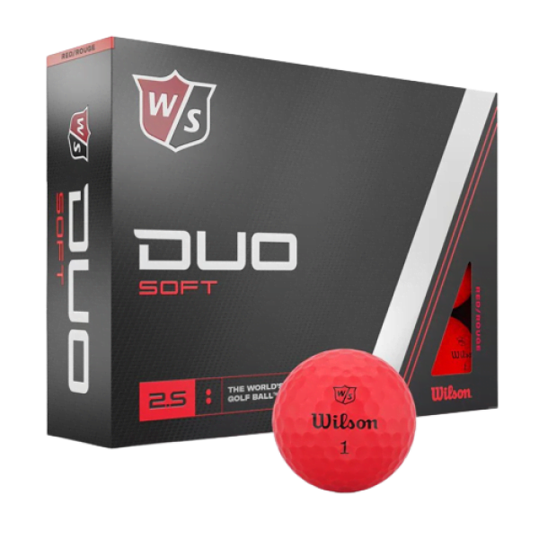 Wilson Duo Soft Rood